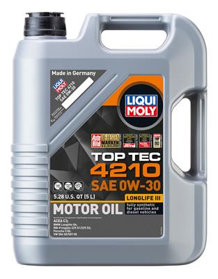 Liqui Moly 22158 Liqui Moly Top Tec 4210 Synthetic Motor Oil