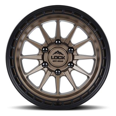 Lock Wheels BAJA-7845MR Lock Off-Road Baja Matte Bronze Wheels