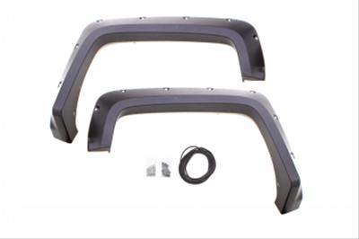 LUND RX-Rivet Style Fender Flares RX111S Flares, Style, Thermoplastic, Smooth Black, Chevrolet, Set of 4 thumbnail 2