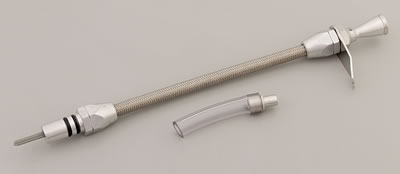 Lokar Hi-Tech Flexible Braided Stainless Transmission Dipsticks TD-3AODTM Dipstick, Steel, Natural, Mount, AOD, Each thumbnail 3