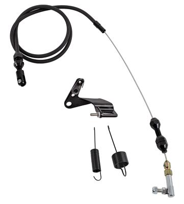 Lokar XDP-1000HT36 Lokar Midnight Series Duo-Pak Throttle Cables