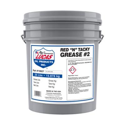 Lucas Oil 10027 Lucas Red 'N' Tacky Grease | Summit Racing