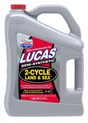 Lucas Oil 10557 Lucas 2-Cycle Land and Sea Oil | Summit Racing