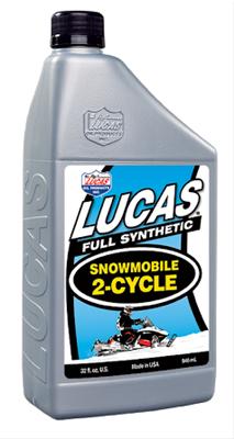 Lucas Synthetic Snowmobile 2 Cycle Oil 10835 2-Cycle Oil, Synthetic, 1 Quart, Set of 6