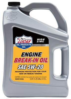 Lucas Oil 11034-1 Lucas Engine Break-In Oil | Summit Racing