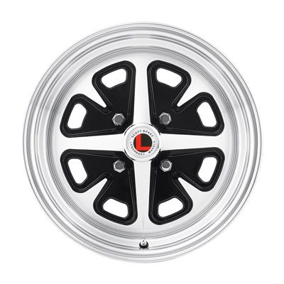 Legendary Wheels Lw40-50642a Legendary Wheels Magnum 400 Black Machined 