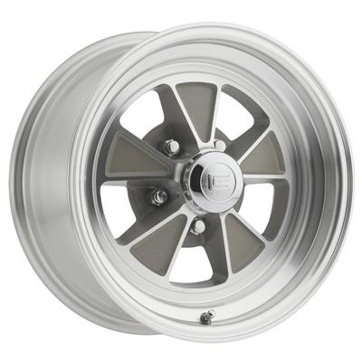 Legendary Wheels LW70-50754C Legendary Wheels GT5 Silver Machined