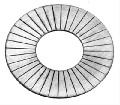Manley Valve Spring Shims 03271-50 Shim, Hardened, 0.645 in. I.D., 1.625 in. O.D., 0.015 in. Thick, Set of 50