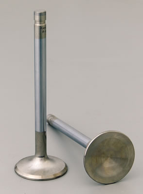 Manley Severe Duty Series Stainless Steel Valves 11543-1 Valve, Exhaust, Steel, 1.600 in. Diameter, .341 in. Stem, 4.911 in. Length, Chevy, Each