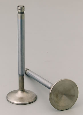Manley Severe Duty Pro Flo Series Stainless Steel Valves 11827-1 Valve, Exhaust, Steel, 1.600 in. Diameter, .341 in. Stem, 4.936 in. Length, Chevy, Each