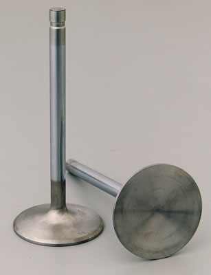 Manley Severe Duty Series Stainless Steel Valves 11846-1 Valve, Intake, Steel, 2.055 in. Diameter, .341 in. Stem, 5.026 in. Length, Chevy, Each