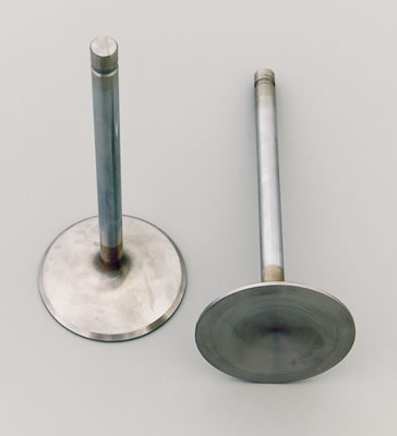 Manley Severe Duty Series Stainless Steel Valves 11856-8 Valves, Intake, Steel, 2.250 in. Diameter, .341 in. Stem, 5.494 in. Length, Chevy, Set of 8 thumbnail 2