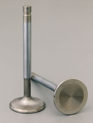 Manley Race Series Stainless Steel Valves 11859-8 Valves, Exhaust, Steel, 1.740 in. Diameter, .372 in. Stem, 4.908 in. Length, Mopar, Set of 8