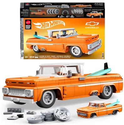 HOT WHEELS® JFT20 1:16 Scale HOT WHEELS® Custom 1962 Chevy Pickup