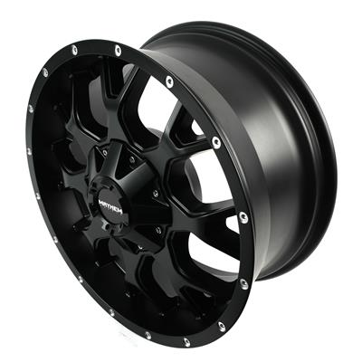 Mayhem Wheels 8015-2978MB18 Mayhem Warrior 8015 Series Matte Black