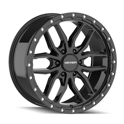 Mayhem Wheels 8310-2936GB Mayhem Vector 8310 Series Gloss Black