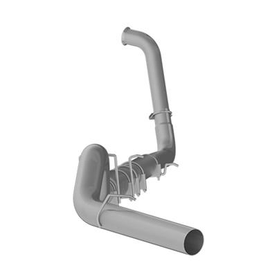 MBRP SLM Series Exhaust Systems for 2003-2007 F-250 SUPER DUTY, F-350 DUTY - S62240SLM System, Series, Turbo-Back, 409 Stainless Steel, Passenger Side Exit, Natural, Ford, 6.0L, Kit thumbnail 2