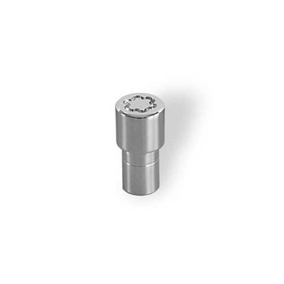 McGard Wheel Lock Nut Set - 4pk. (Long Shank Seat) 7/16-20 / 13/16 Hex / 1.75in. Length - Chrome thumbnail 2