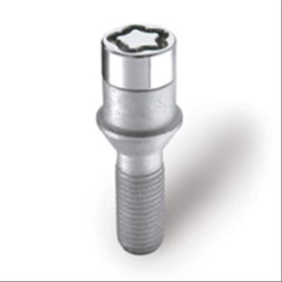 McGard Wheel Lock Bolt Set - 4pk. (Tuner / Cone Seat) M12X1.5 / 17mm Hex / 29.6mm Shank L. - Chrome