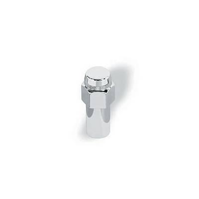 McGard Hex Lug Nut (Long Shank - .946in.) 1/2-20 / 13/16 Hex / 1.85in. Length (4-Pack) - Chrome thumbnail 2