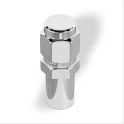 McGard Hex Lug Nut (Long Shank - 1in. / Duplex) - 9/16-18 / 7/8 Hex / 2.425in. L (8-Pack) - Chrome