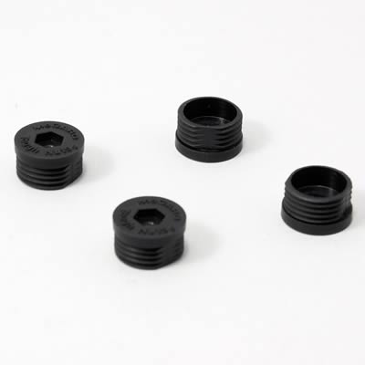 McGard Plugs For Racing Lug Nuts (4-Pack) - Black thumbnail 2