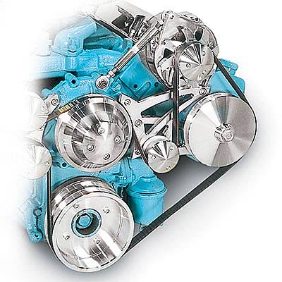 March Performance Pulley Kit Pontiac V8 March Performance Pulley Kit Pontiac V8