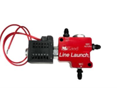 McLeod Hydraulic Throwout Bearing Line Launch Systems 139510 System, Aluminum, Red/Black, -4 AN Male Threads, Kit