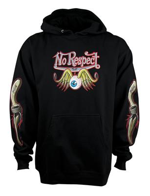 MotorCult 40603XL MotorCult No Respect Hooded Sweatshirt | Summit