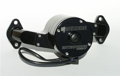 Meziere WP100SHD ビレット HD 電動ウォーターポンプ (ブラック、BBC)