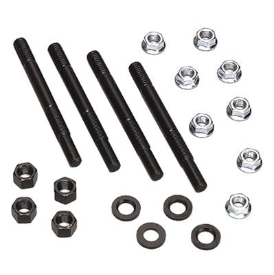 Milodon Windage Tray Stud Kits 81157 Kit, Steel, Black Oxide, Ford, 302, Set