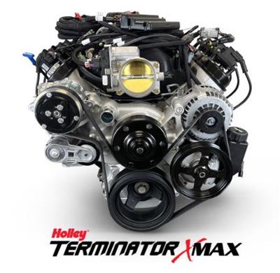 BluePrint Builder Series LS376/530HP Standard Edition EFI Crate Engine and 4L65/70E Trans Combos BLS3763KB4L7 376 c.i. LS Iron Block Edition, Fuel Injected, Automatic Transmission w/ Black Pulley Kit thumbnail 3