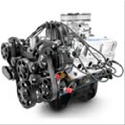 BluePrint Engines Ford 347 C.I.D. 415 HP Dressed Stroker Long Block Crate BP3479RCTFKB New BPE standard bore 342, FUEL SYSTEM, BLACK PULLEY KIT, REAR SUMP, / FT LBS thumbnail 3
