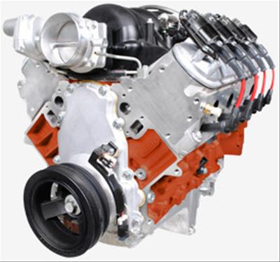BluePrint Engines Pro Series Chevy LS 427 C.I.D. 625HP EFI Retrofit Dressed Long Block Crate Engines