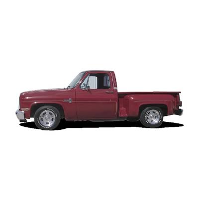McGaughy's Suspension Lowering Kits 33149 Kit, Coil Spring, Shackle/Hanger, 2.0 in. Front, 4.0 in. Rear, Chevy, GMC thumbnail 2