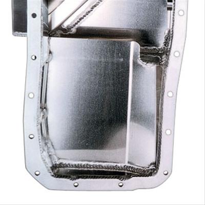 Moroso Acura/Honda 1.6L B16A3 Kicked Out Drag Race Baffled 5qt 5-5/8in Aluminum Oil Pan