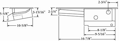 Moroso Acura/Honda 1.6L B16A3 Kicked Out Drag Race Baffled 5qt 5-5/8in Aluminum Oil Pan thumbnail 3