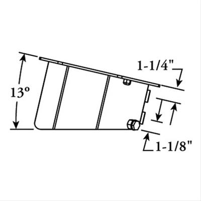 Moroso Acura/Honda K Series Swap Road Race Baffled Extra Capacity 5.5in Steel Oil Pan thumbnail 6