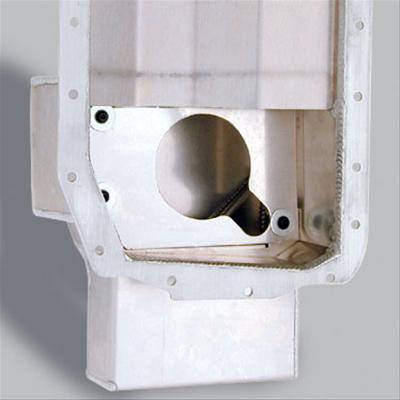 Moroso Mitsubishi 2.0L DOHC Turbo 4G63 Kicked Out Road Race Baffled 6.25qt 6.5in Aluminum Oil Pan thumbnail 2
