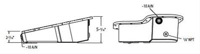 Moroso Lotus/Toyota 2GR-FE/Z Road Race Baffled Wet Sump 6.25qt Stock Depth Aluminum Oil Pan thumbnail 3