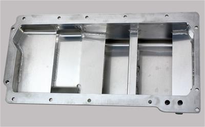 Moroso GM LS/93-02 F-Body (w/-10An Fitting) Deep Drag Race Baffled Wet Sump 6qt 9in Aluminum Oil Pan thumbnail 3