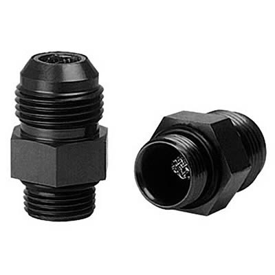 Moroso Dry Sump/External Oil Pump Fitting w/Screen -10An to -12An w/O-Ring - Aluminum - 2 Pack thumbnail 2