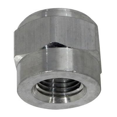 Moroso 1/4in NPT Female Weld-On Bung - Aluminum - Single thumbnail 2