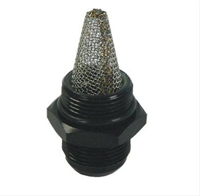 Moroso Oil Filter Fitting -16An to -16An w/External Screen - Single thumbnail 2