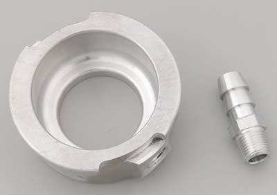 Moroso Weld-On Filler Neck - Billet Aluminum thumbnail 2