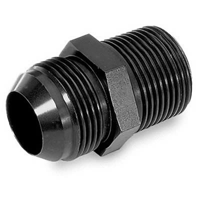 Moroso Electric Water Pump Hose Adapter - 1in NPT to 16An Hose thumbnail 2