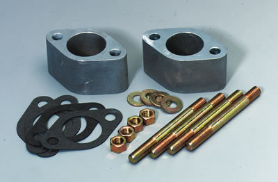Moroso Chevrolet Big Block Water Pump Spacer Kit (Converts Part No 63520 to Long Design) - Cast Alum