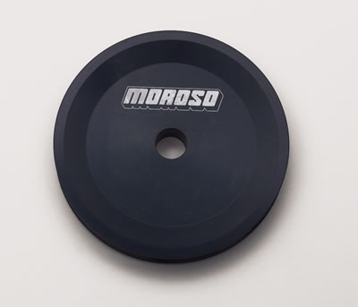 Moroso GM/Ford Alternator Pulley (21/32in Diameter Shaft) - Single Groove - Billet Aluminum