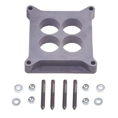 Moroso 4150/4160 Carburetor Spacer - 4 Hole Plenum - 1in - Plastic