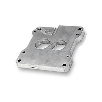 Moroso 2300/2305 2BBL to 4150/4160 Carburetor Adapter - 3/4in - Billet Aluminum